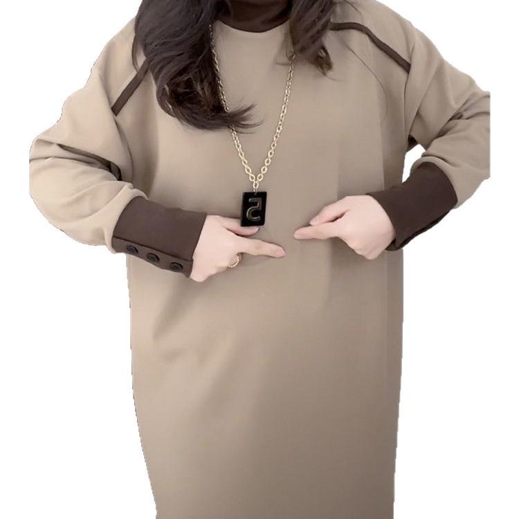 Europäischer Oversized-Doppelseitiger Samt-Rollkragenpullover - Damen Herbst/Winter, Langarm, Lockerer Schnitt, Schlankmachende Basisschicht
