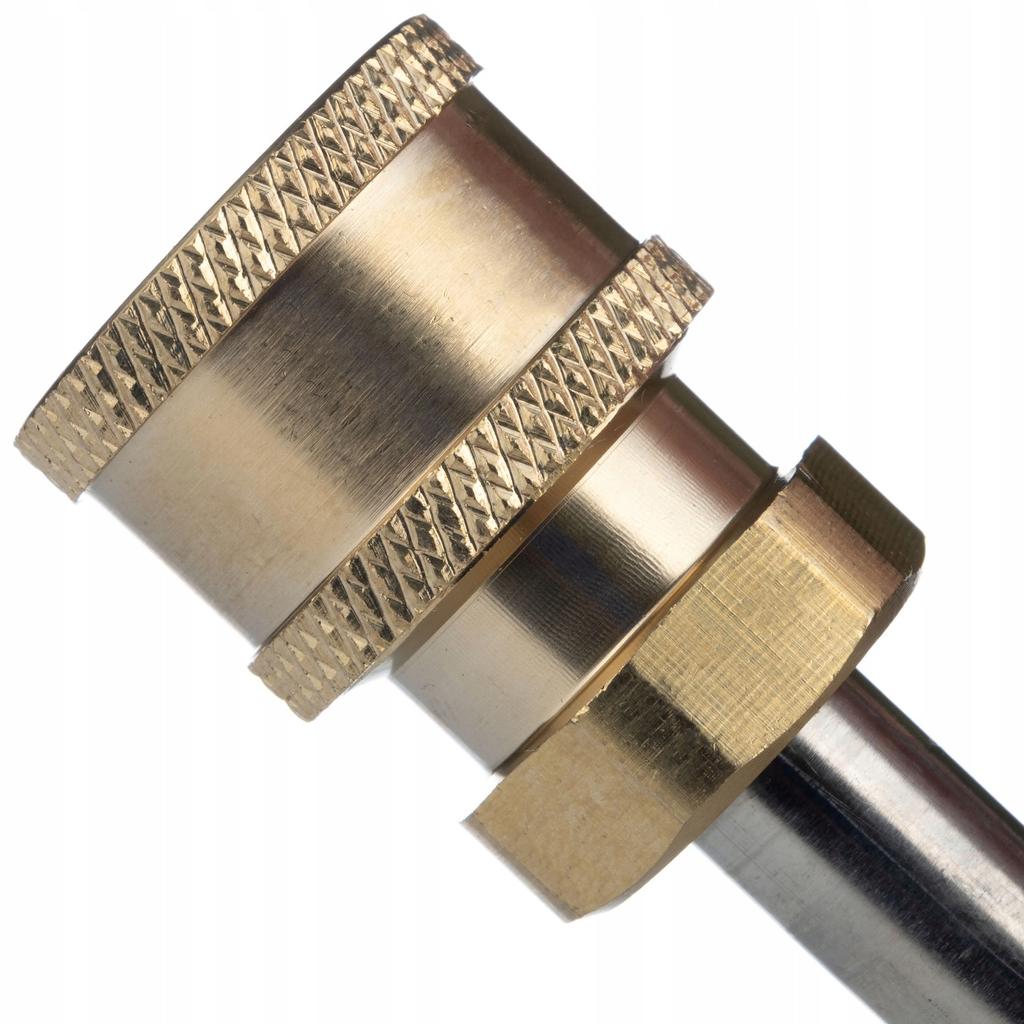QRC-EasyLock TR22F KärcherConnect - Θηλυκός αντάπτορας επέκτασης | QRC 1/4 | Σπείρωμα TR22 x 1.5 | Για Kärcher EASY!Κλειδώστε αφροπιστόλα και λόγχες | Κατασκευή από ορείχαλκο