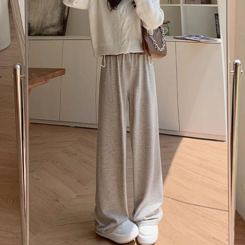 Maternity Wide-Leg Casual Pants - Spring/Autumn Style 2XL