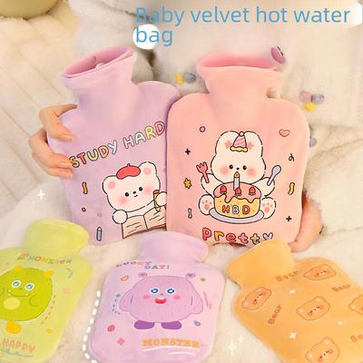 Samt-Wärmflasche 2024: Niedlicher, hochwertiger Handwärmer für Mädchen und Studenten