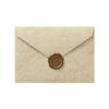 Gilded Envelope & Letter Paper Set - Embossed Texture, Straits Style, Handwritten Love Letters with Wax Seal for Valentine's Day