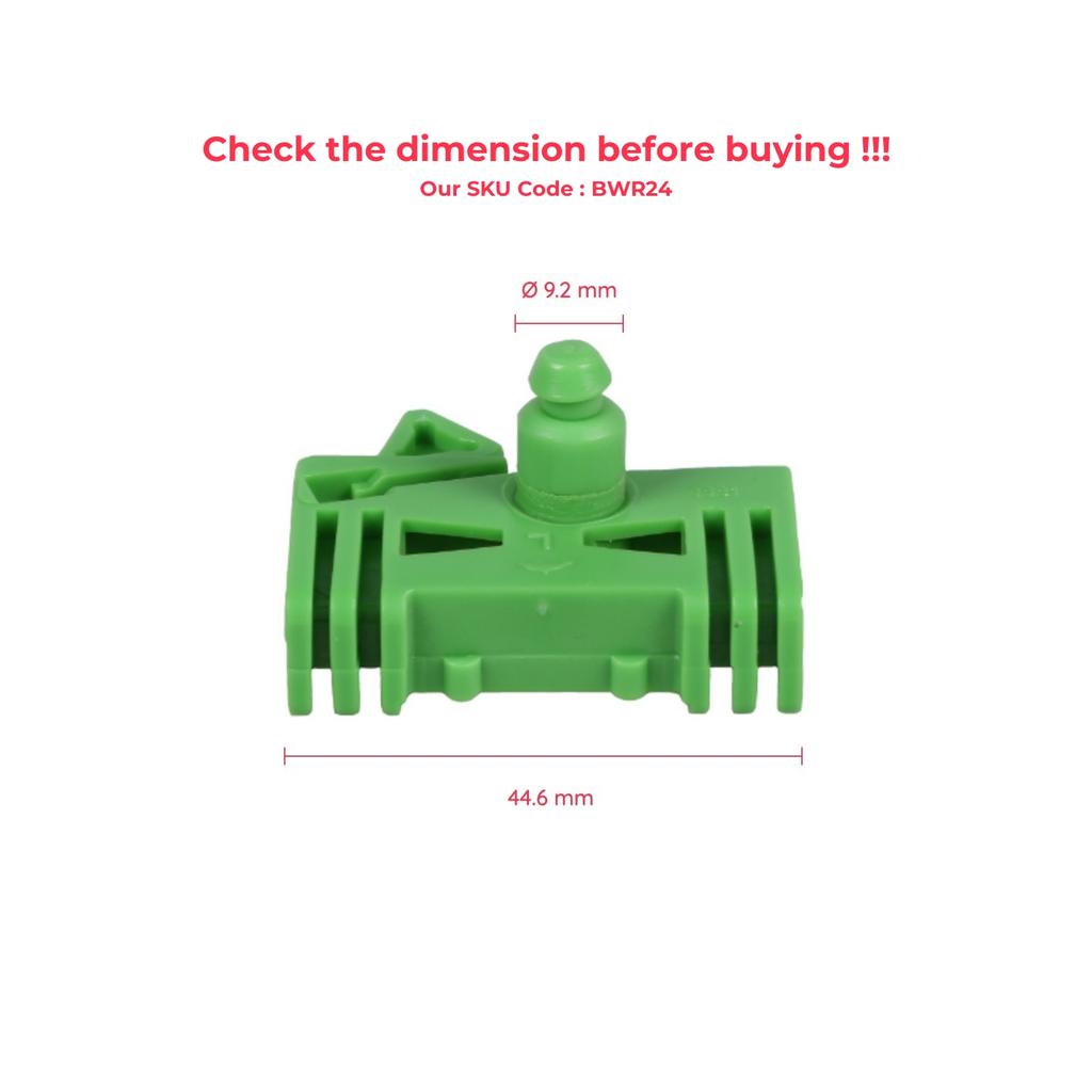 EWR24 Electric Power Window Lifter Regulator Repair Clips Bracket Front Left Door for Peugeot 306 1992-2003 4/5 Door 9221C2