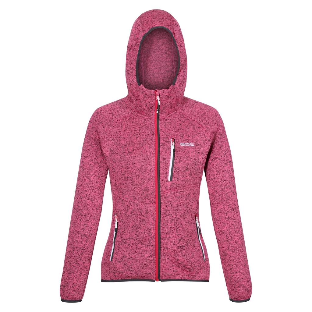 Regatta Womens/Ladies Newhill Marl Hooded Fleece Jacket