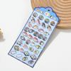 3D Embossed Sticker Solid Drop Glue Crystal Diamond Japanese Cute Food Decal for Phone Case DIY New Decor High Quality