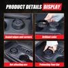 Black Alloy DRIVE MODE Adjust Knobs Ring Cover for Ford Ranger -2024