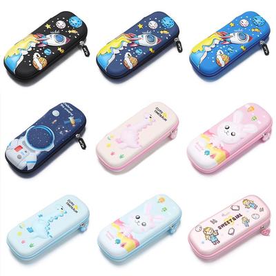 Cadeau de Papeterie pour Enfants d'École Sac à Crayons Étui à Crayons 3D Dessin Animé Jouets Anti-Stress Push Bubble