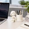 3D Printed Pen Holder Holder, Creative Desktop Organizer for Pencils Gel Pens Storage Container Makeup Brushes, Office And Study Use
