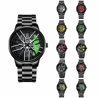 Men's Waterproof Luminous Running Alarm Clock Watch