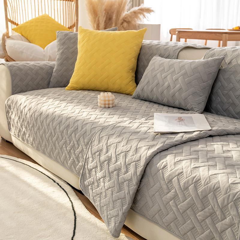 Sofa Cushion Simple Modern Cushion Non-Slip High-End Sofa Cover Slipcover Four Seasons Universal Summer Full Cover Cloth Light Luxury