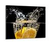 Glas-Kochfeld-Schutzplatte 60x52 Zitrone