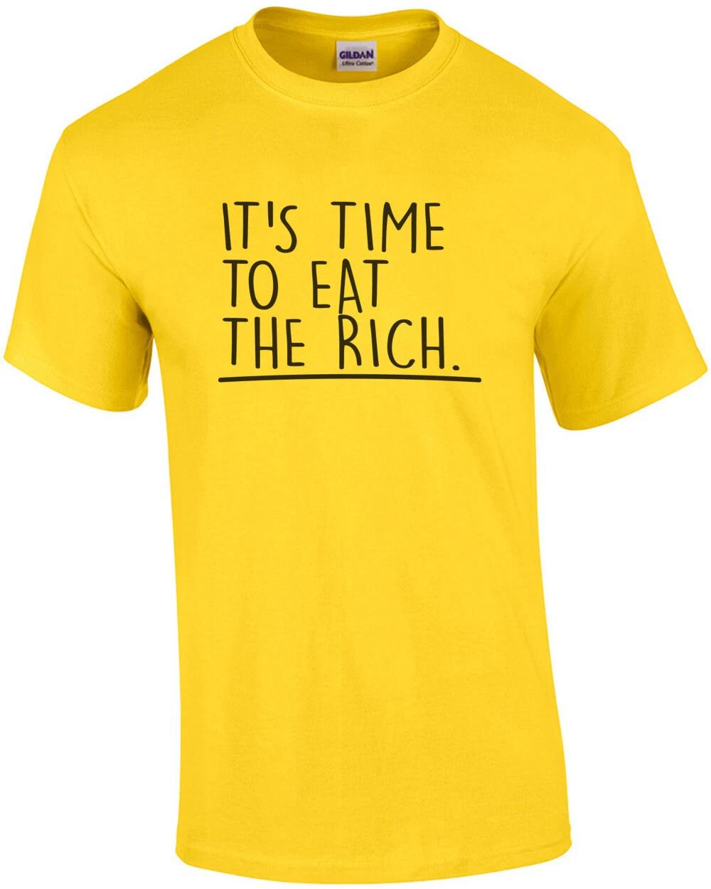 It s Time To Eat The Rich. AOC T-Shirt M