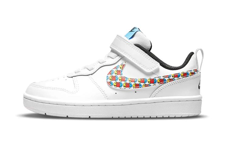 

Nike Low 2 SE Abrasion Resistant Low top Kids Skateboarding Shoes White Children Aged 3 7 Years Old DM8099-100 28