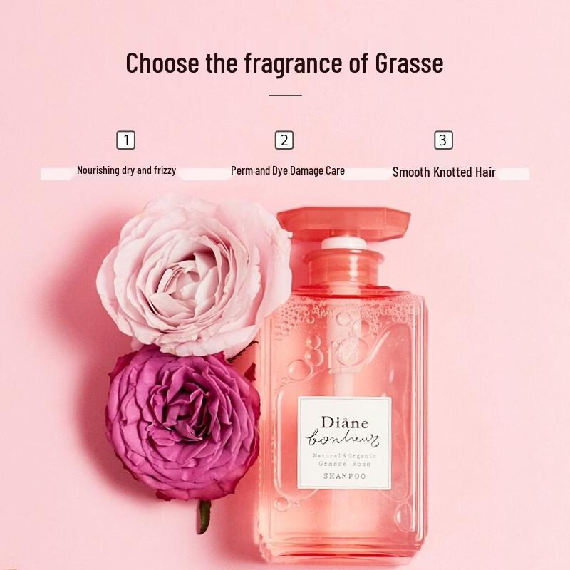 Diane Bonheur Grasse Rose Damage Repair Shampoo