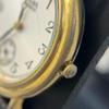 Used ALBA quartz watch gold black