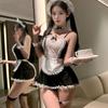 Hot Erotic Lolita Lace Underwear Set Cosplay Lingerie Maid Uniform Sexy Costume Porno Babydoll Dress Role Play
