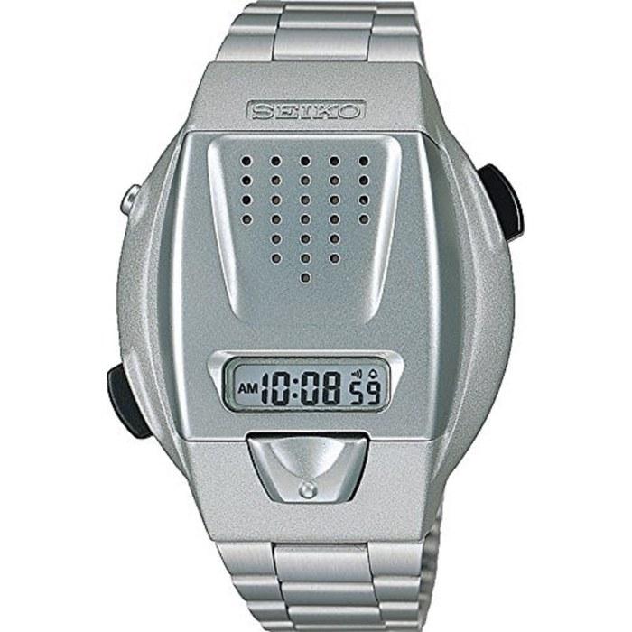 [Seiko Watch] Voice Digital Watch SBJS001, Silver.
