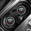 1/2 Pezzi Tappetini Impermeabili per Auto Neri Antiscivolo Ricambi Auto Per Toyota Prius Avensis Rav4 Auris Yaris Verso Land Cruiser Camry