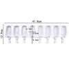 8 Hole Silicone Ice Cream Mould Silicone Diy Fruit Popsicle Maker Mould