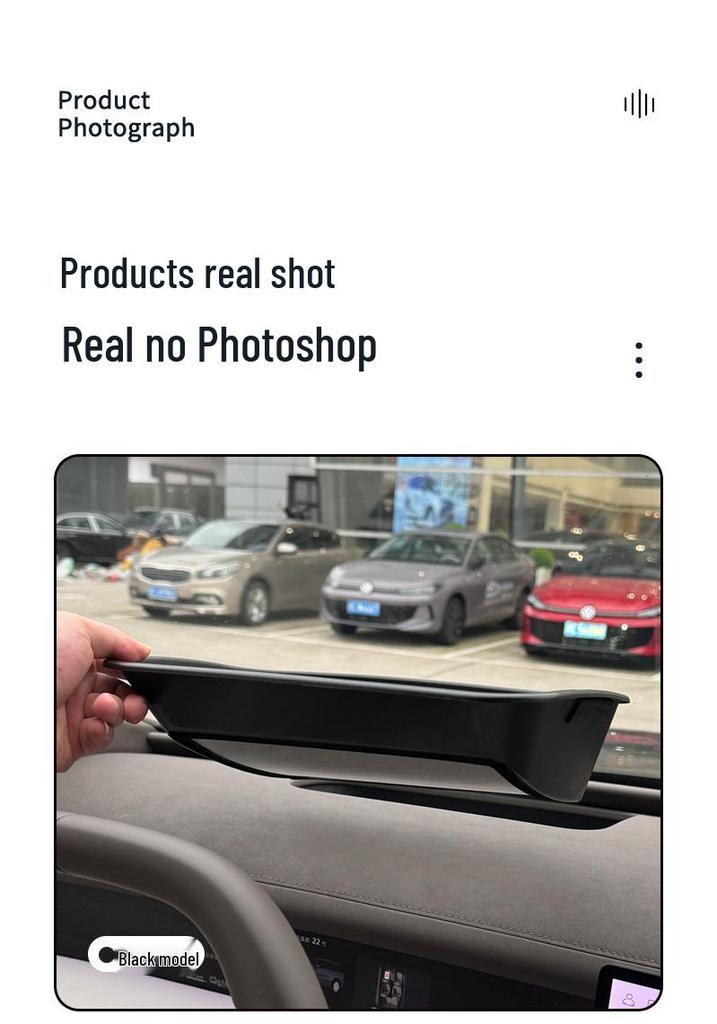 Volkswagen ID9X 2026 Head-Up Display Protective Cover - Car Interior Accessories, Modified ABS