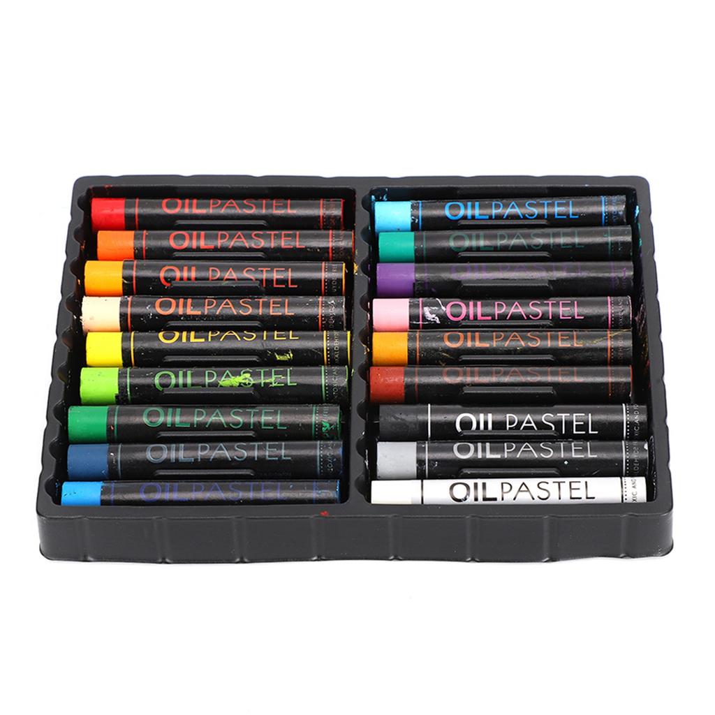 Oil Pastel 18 HeavyColor Graffiti Crayon Set Children Cartoon Painting Pastel Pencil