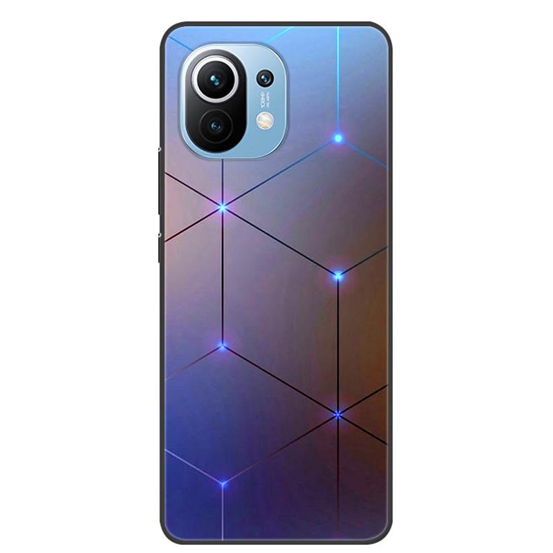 For Xiaomi 11 Lite 5G NE Case Protective Silicone TPU Phone Cases for Xiaomi Mi 11 Lite 5G Shockproof Covers 11Lite Soft Fundas