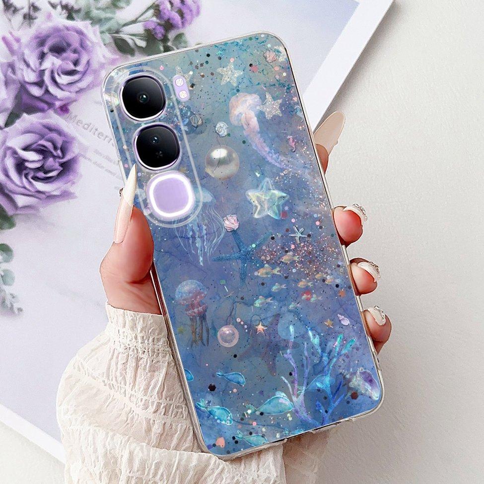 Clear For Vivo V40 Lite IDN Case 4G 5G Cute Cartoon Cool Luxury Funny Boys Girls Phone Case For vivo V40 Lite 5G IDN Back Cover