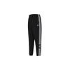 Originals Retro Sports Solid Color Side Stripe Knitted Sports Pants Women Bottoms Black H20547