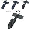 Childrens Tie With Zipper Closure For Formal Events And School Uniforms