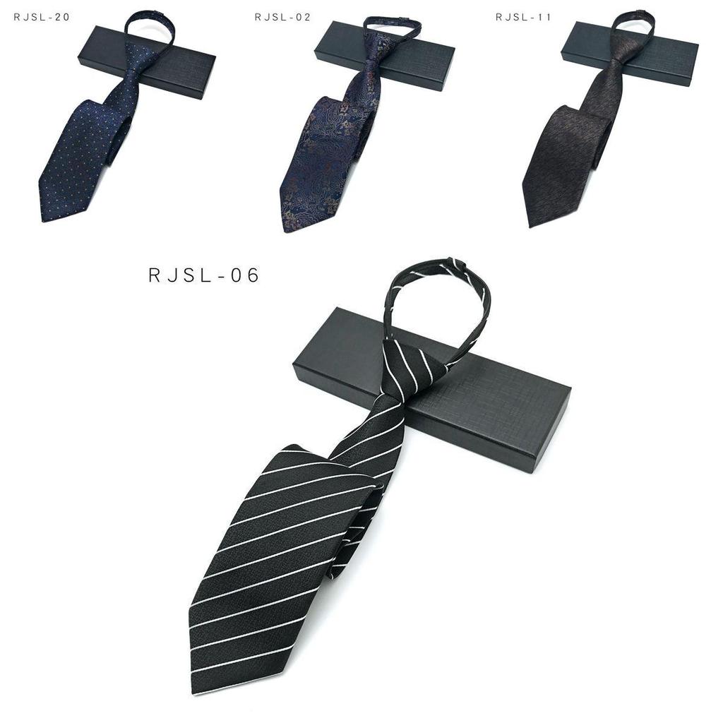 Childrens Tie With Zipper Closure For Formal Events And School Uniforms