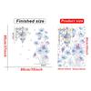 Creative Flowers Street Lamp Wall Stickers for Room Decor Bedroom Living Room Kids Room Wall Decoration Flowers Decals for Home