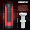 Automatic Telescopic Sucking Hot and Cold Blowjob Masturbation Device 7 Modes Vaginal Fast Orgasm Device IPX7 Put Back Male Masturbation Cup