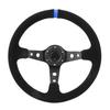   35cmCelsius14inch 6-  Auto Car Racing Steering Wheel with Horn Red