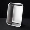 Stainless Steel Deep Rectangular Serving Tray
