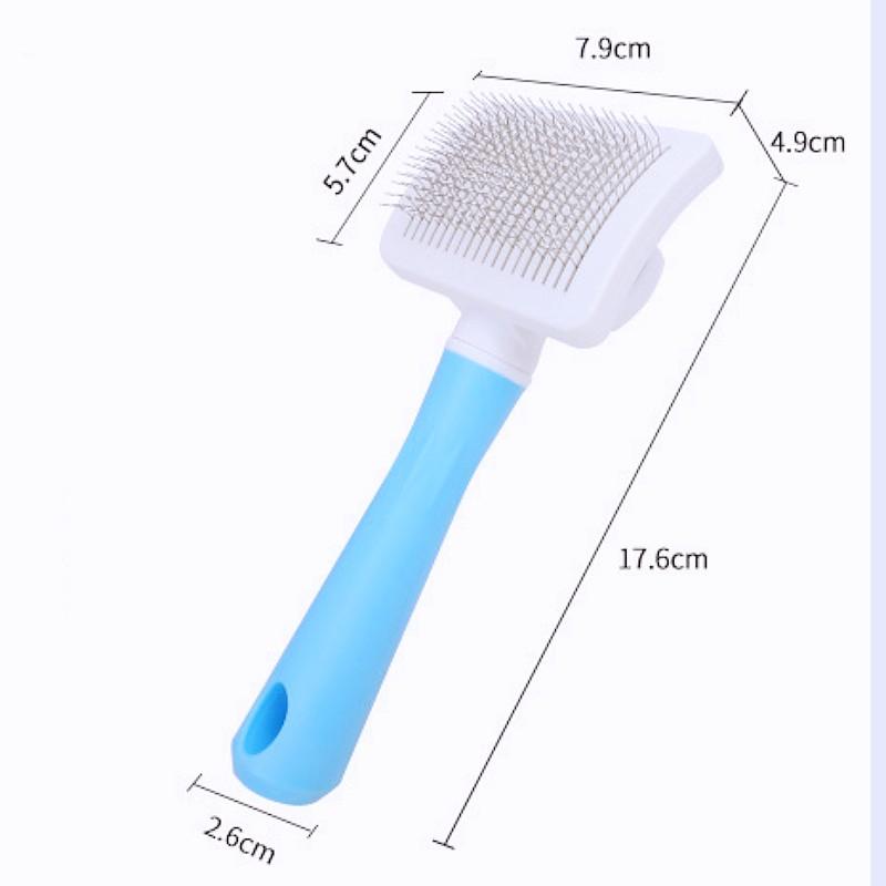 Dog Brush Massage Dogs Comb One Button Pet Hair Remover Self Cleaning Cat Brush Large Comb for Dog Grooming Brushes Pet Products