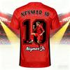 Maglia da Calcio Neymar T-shirt per Bambini, Adatta per Uscite Quotidiane Estive, Allenamento all'Aperto, Una T-shirt Traspirante