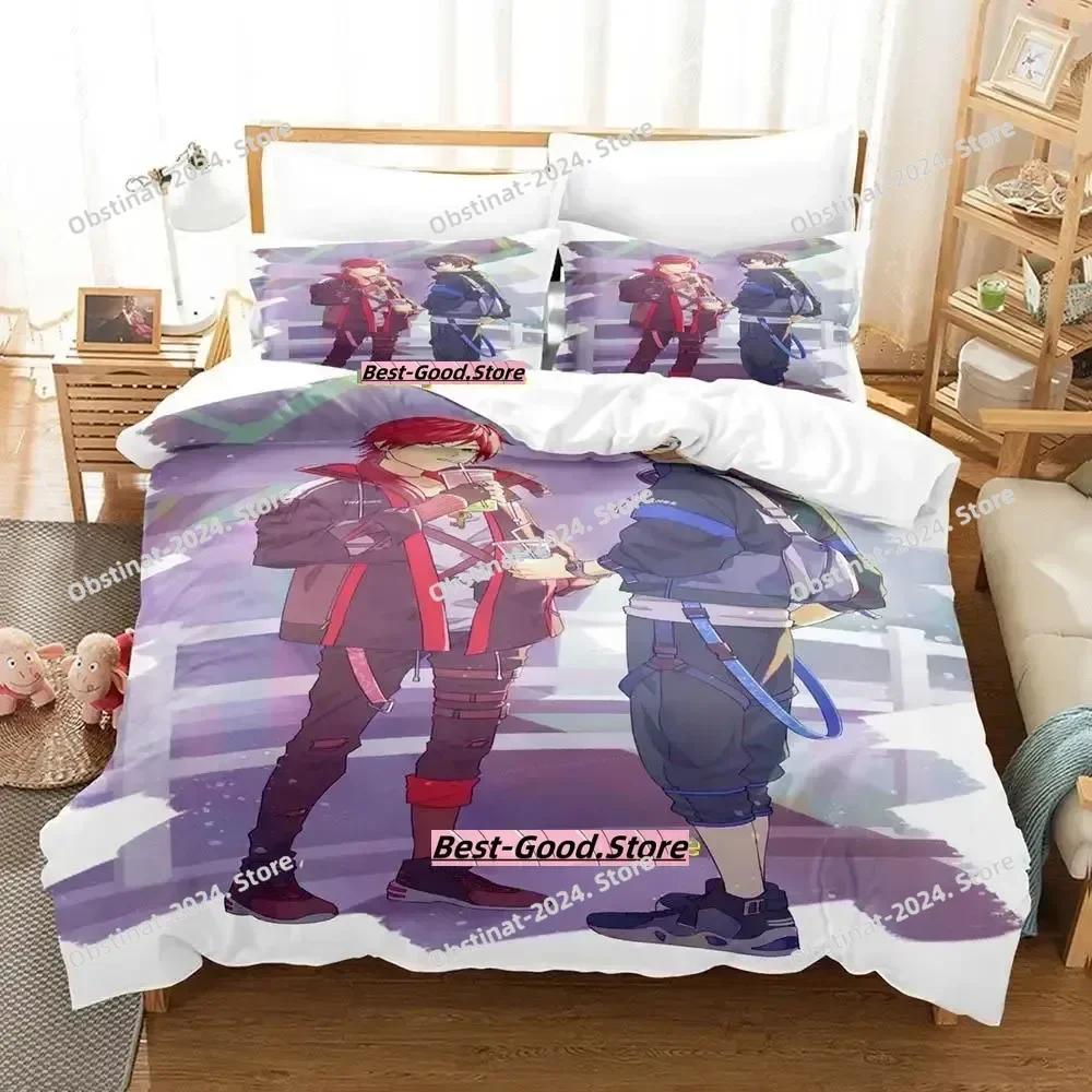 VTuber Axia Krone Bedding Set Single Twin Full Queen King Size Bed Set Adult Kid Bedroom Duvetcover Sets Anime Parure De Lit Bed