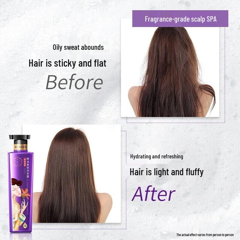 Sansheng Flowers Essential Oil Fragrance Shampoo