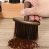 Solid Wood Coffee Powder Cleaning Brush Multifunctional Dust Removal Coffee Grinder Brush Hanging Durable Car Interior Cleaner