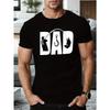 Men'S Summer T-Shirt with Short Sleeves Round Neck, Relaxed Fit, Oversized, Cool, Casual, and Fashionable