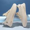 Spring new sports and leisure fly-woven breathable soft-soled lightweight shoes