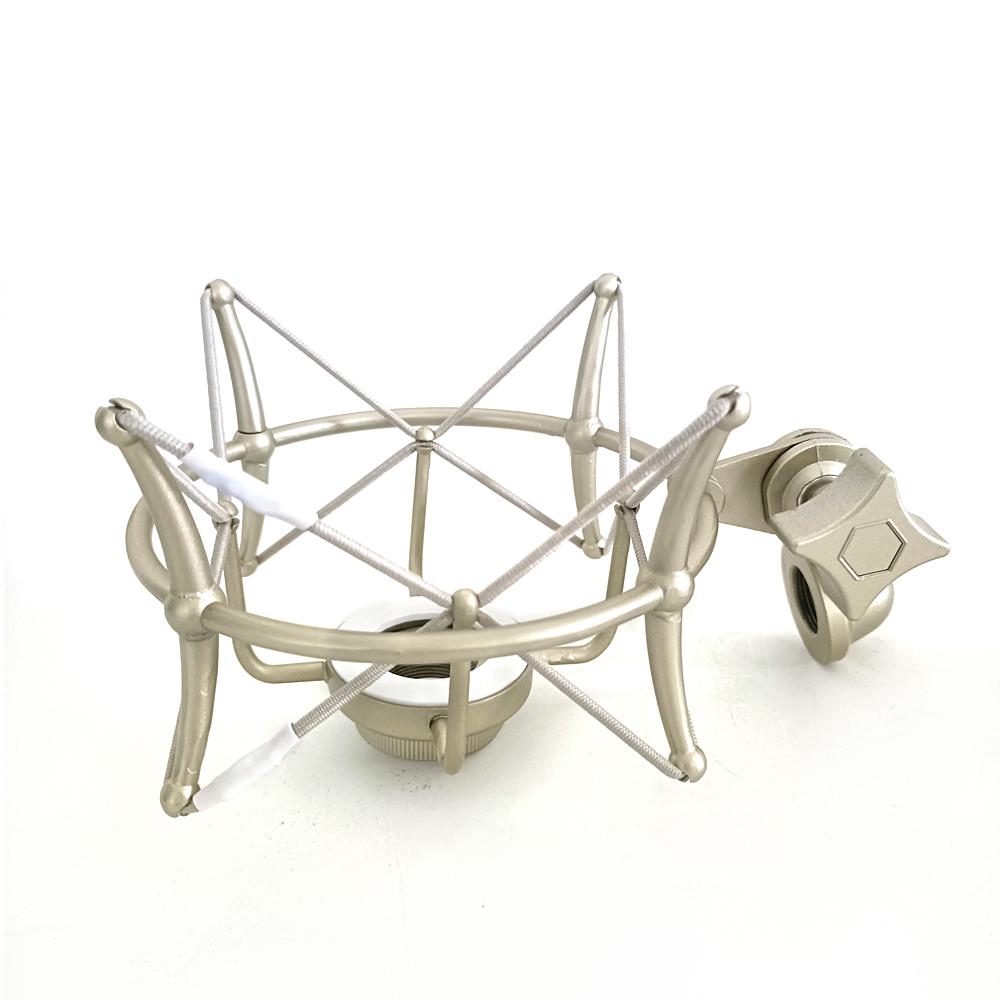 Professional Mic Microphone Metal Shock Mount for Professional Microphones, Suitable for U87,TLM102,103,107;KMS105,M147,149