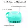 Cat Dog Pet Bath Brush Shampoo Massage Brush Puppy Cat Massage Comb Grooming Brush Soft Silicone Scrubber Shower Brushes Pet Accessories Cleaning