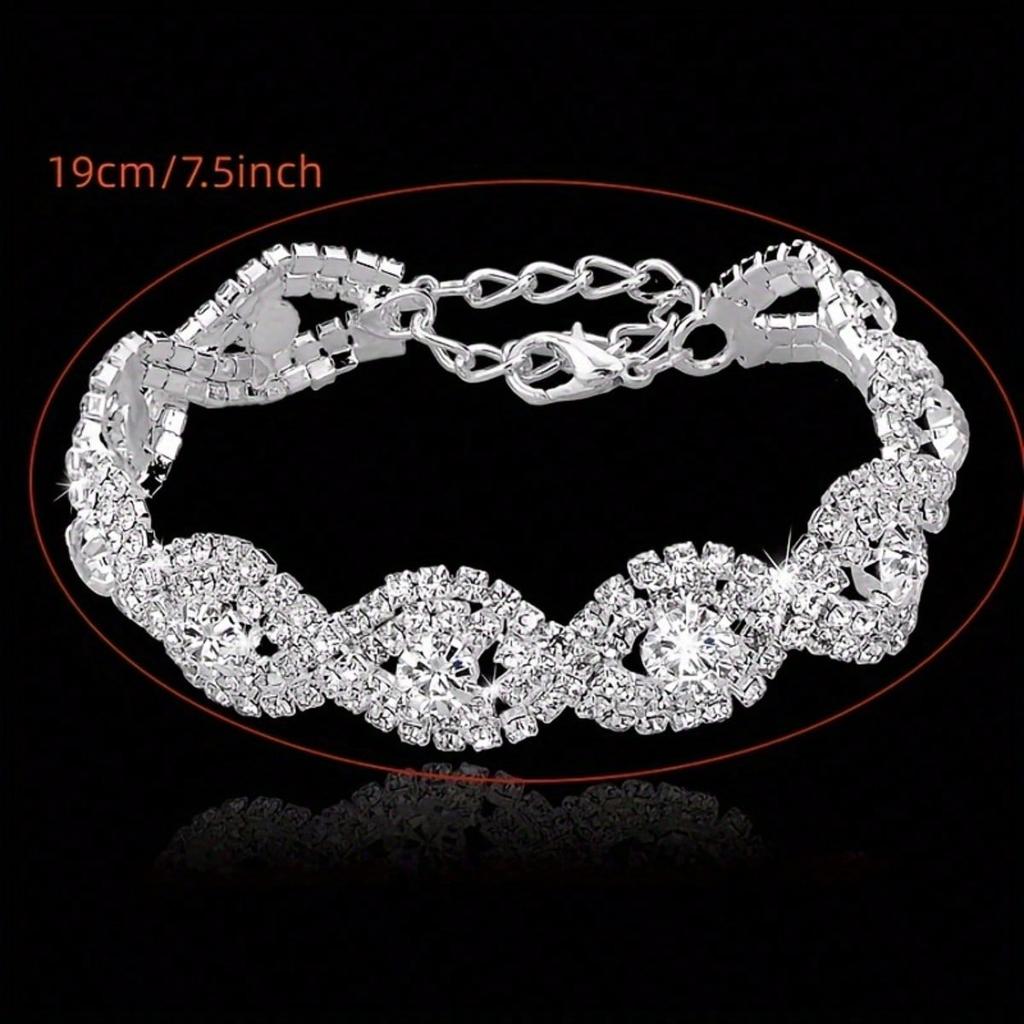 1pc Elegant Unlimited Bracelet - Perfect Valentine's Day Gift for Women, Creative Jewelry Gift, Birthday Gift