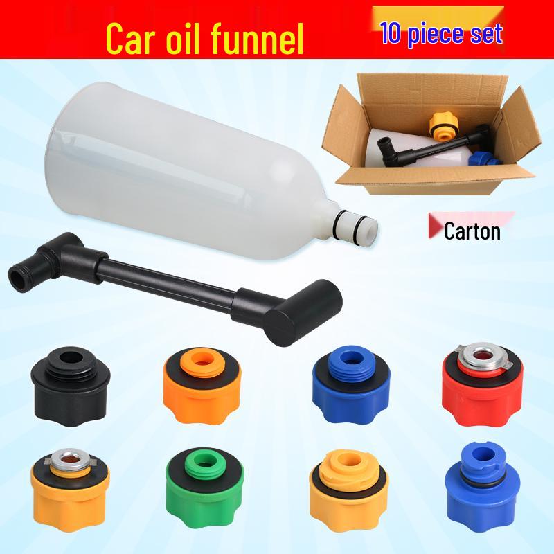 Aluminum Alloy Oil Refueling and Changing Funnel Set