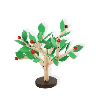 DIY Wooden 3D Puzzles Blocks Assembled Tree Model Jigsaw Puzzle Kids Montessori Games Educational Toys for Children Gift