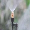 10Pcs Adjustable Copper Misting Nozzle with 4/7mm Plastic Tee Connector Brass Watering Irrigation Sprinkler Cooling Nozzle