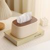 Tissue Box Holder Bamboo Cover Toilet Paper Box Napkin Holder Case Tissue Paper Dispenser Paper Towel Storage Box Tissue Boxes