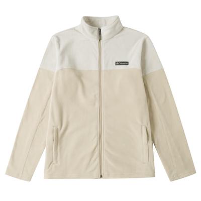 Zipper Stand Collar Fleece Jacket Men Jackets Khaki AE0560-271