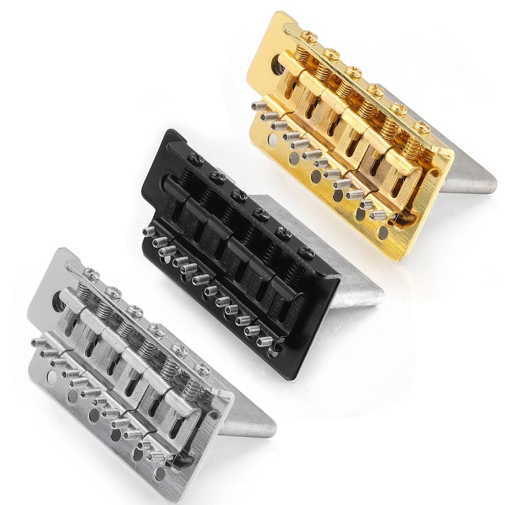 52.5mm Vintage Electric Guitar Single-Coil Bridge Tremolo System String Plate Bridge - Squier Strat ST