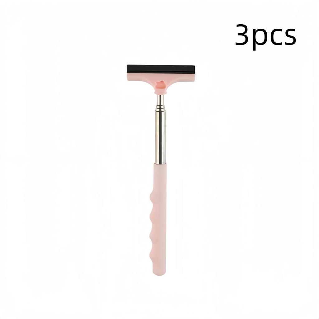 Car Window Squeegee Telescopic Car Windshield Wipers Car Rearview Mirror Water Cleaning Wands Mini Car Cleaning Tools